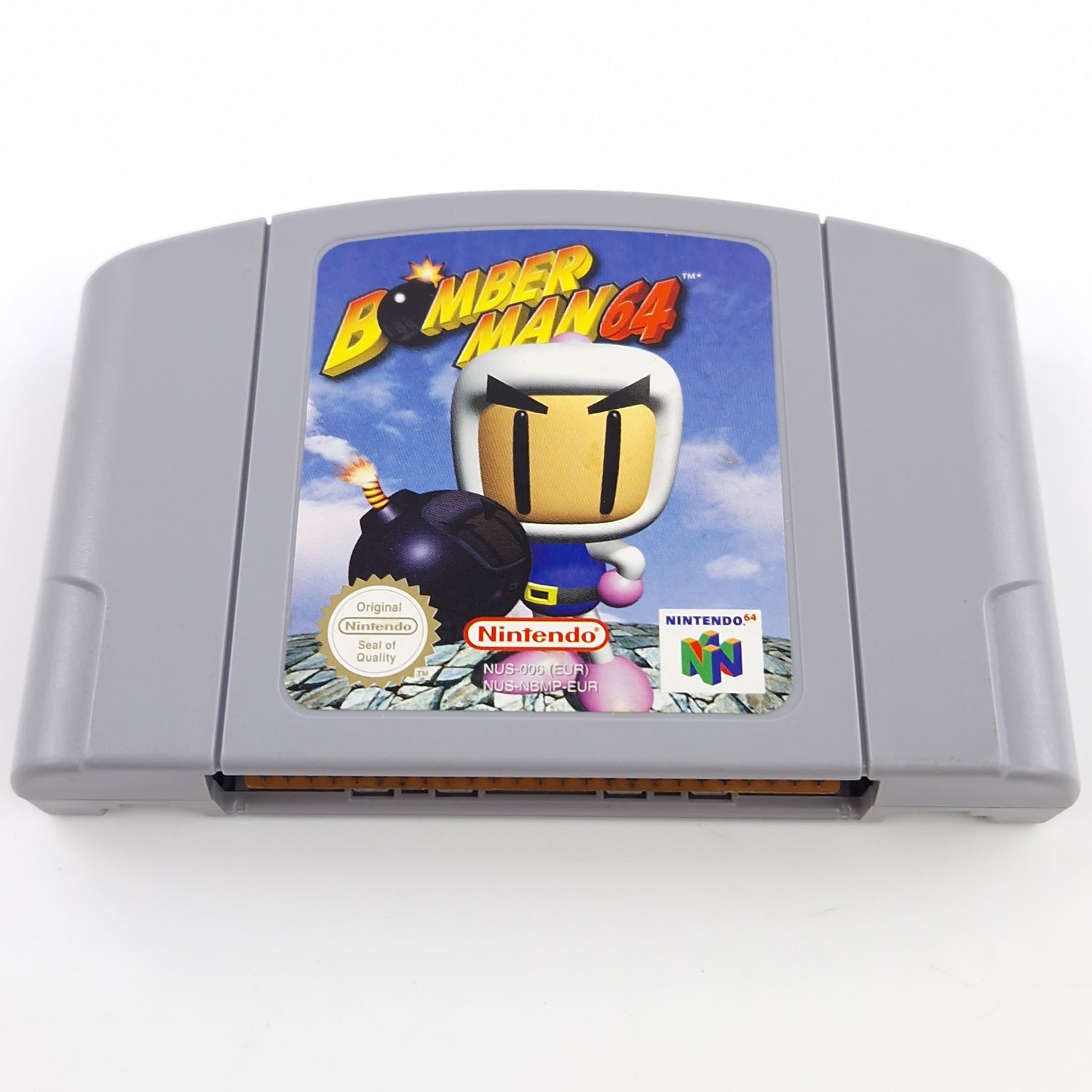 Nintendo 64 Spiel : Bomber Man 64 - Modul OVP ohne Anleitung / PAL NNOE