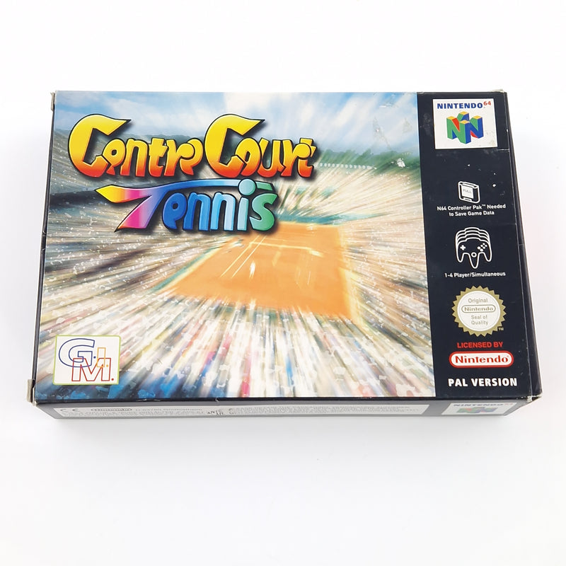 Nintendo 64 Spiel : Centre Court Tennis - Modul ohne Anleitung OVP / N64 PAL