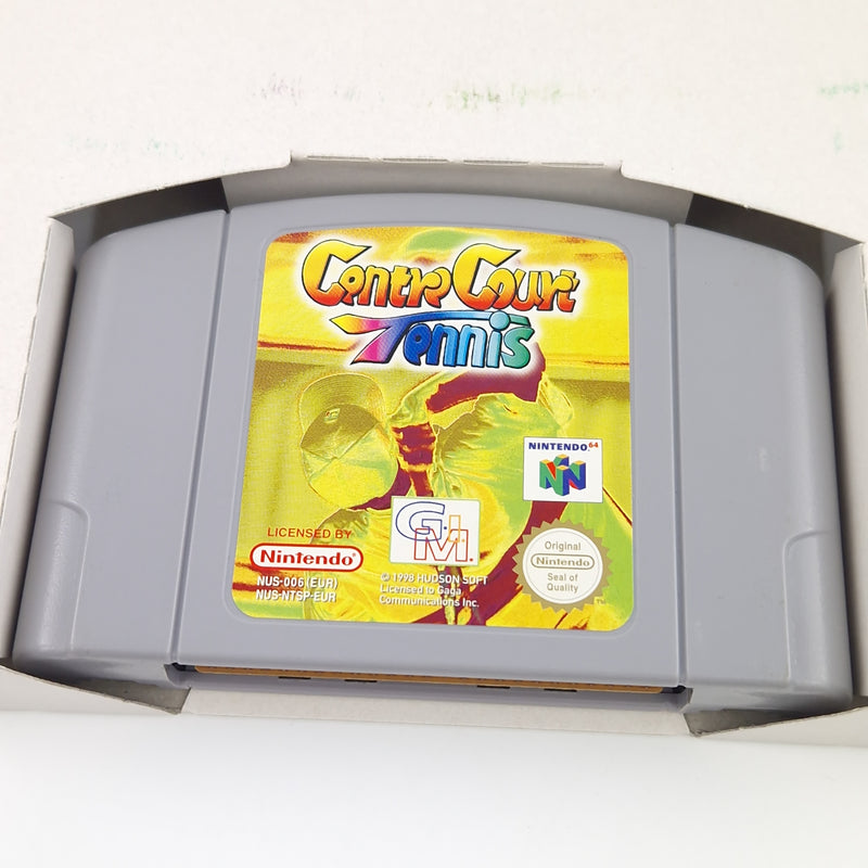 Nintendo 64 Spiel : Centre Court Tennis - Modul ohne Anleitung OVP / N64 PAL