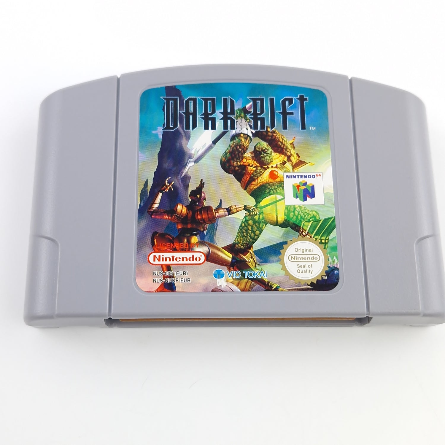 Nintendo 64 Spiel : Dark Rift - Modul Anleitung OVP / N64 PAL EUR