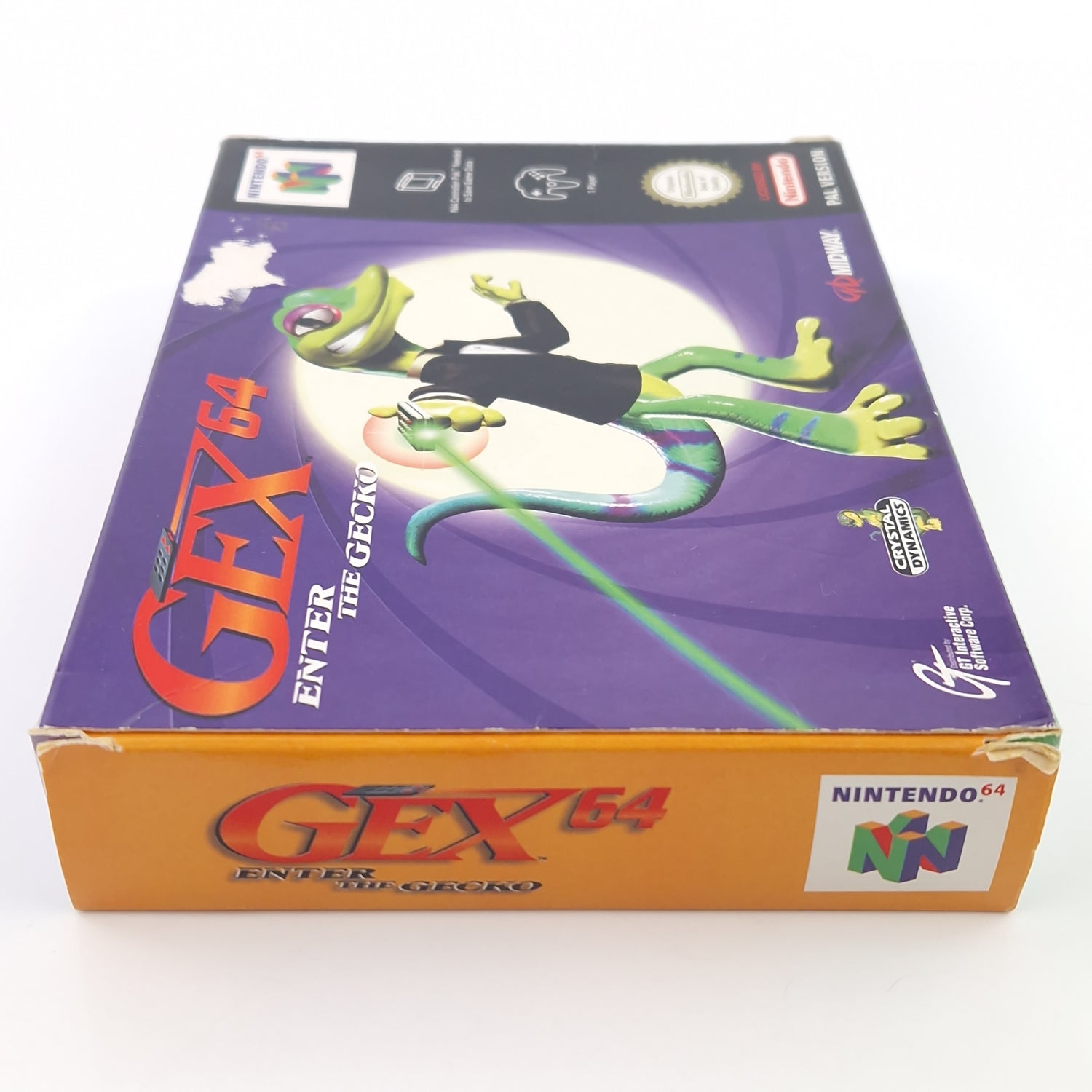 Nintendo 64 Spiel : GEX 64 Enter The Gecko - Modul Anleitung OVP / N64 PAL EUU