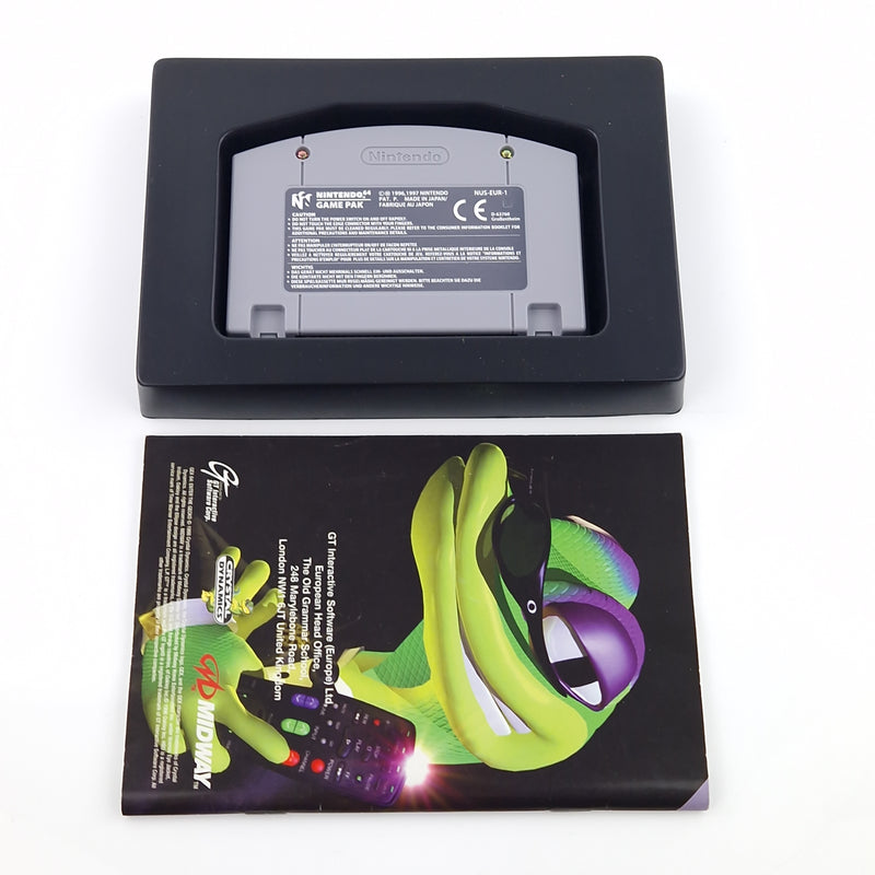 Nintendo 64 Spiel : GEX 64 Enter The Gecko - Modul Anleitung OVP / N64 PAL EUU