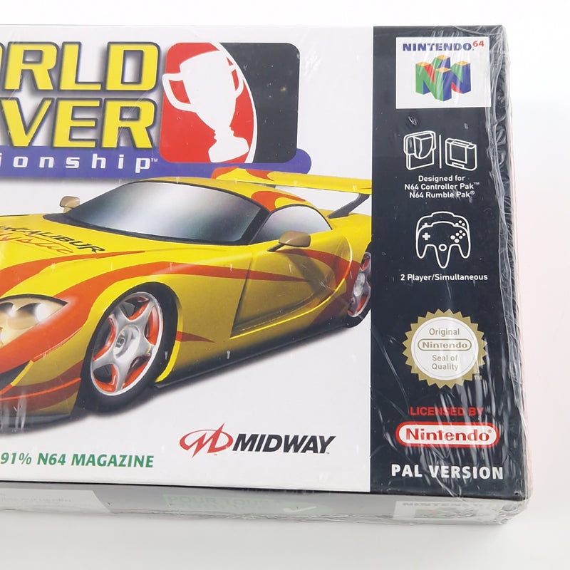 Nintendo 64 Spiel : World Driver Championship - N64 OVP NEU NEW SEALED PAL