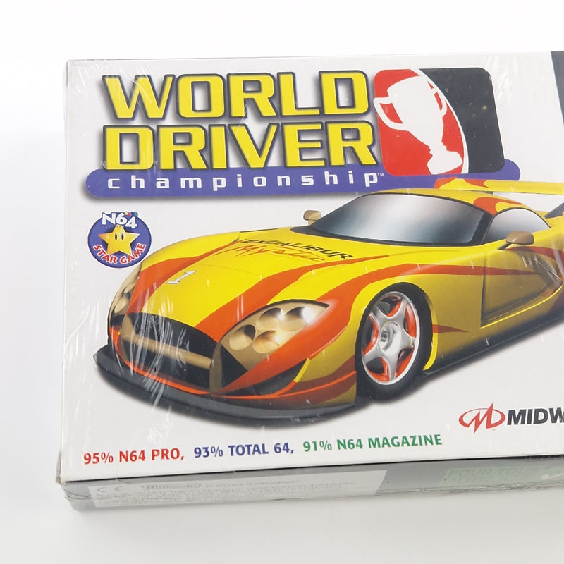 Nintendo 64 Spiel : World Driver Championship - N64 OVP NEU NEW SEALED PAL