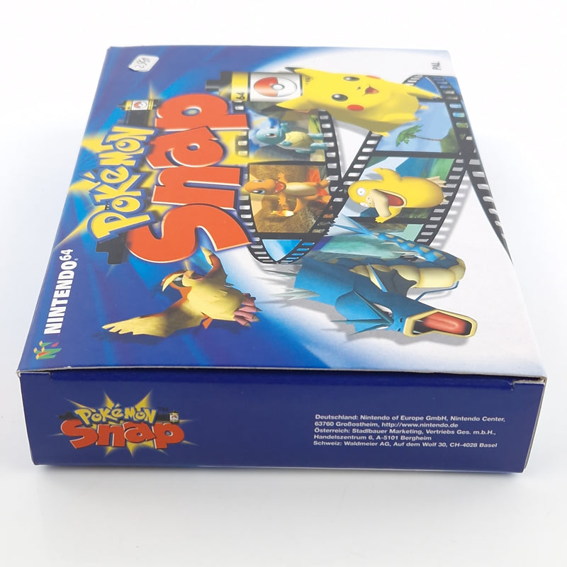 Nintendo 64 Spiel : Pokemon SNAP - N64 Modul Anleitung OVP cib / PAL NNOE