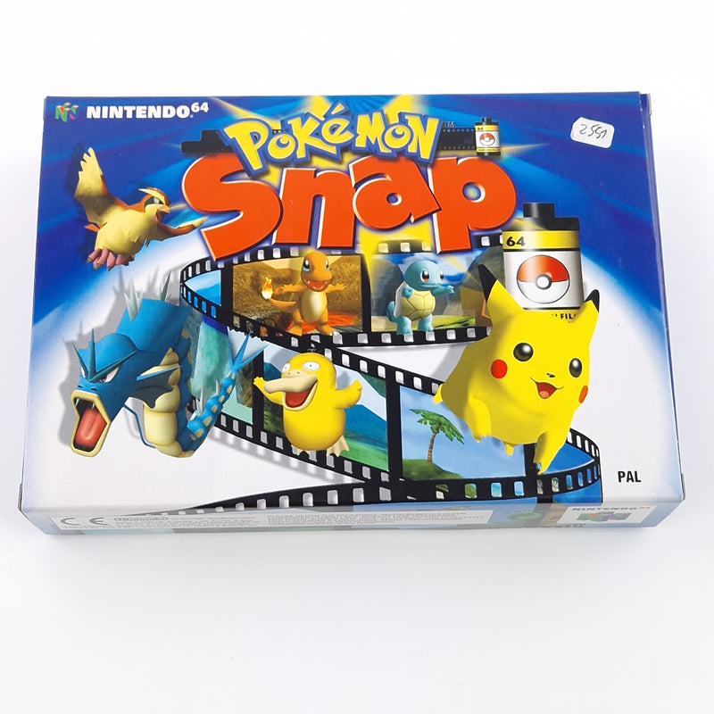 Nintendo 64 Spiel : Pokemon SNAP - N64 Modul Anleitung OVP cib / PAL NNOE