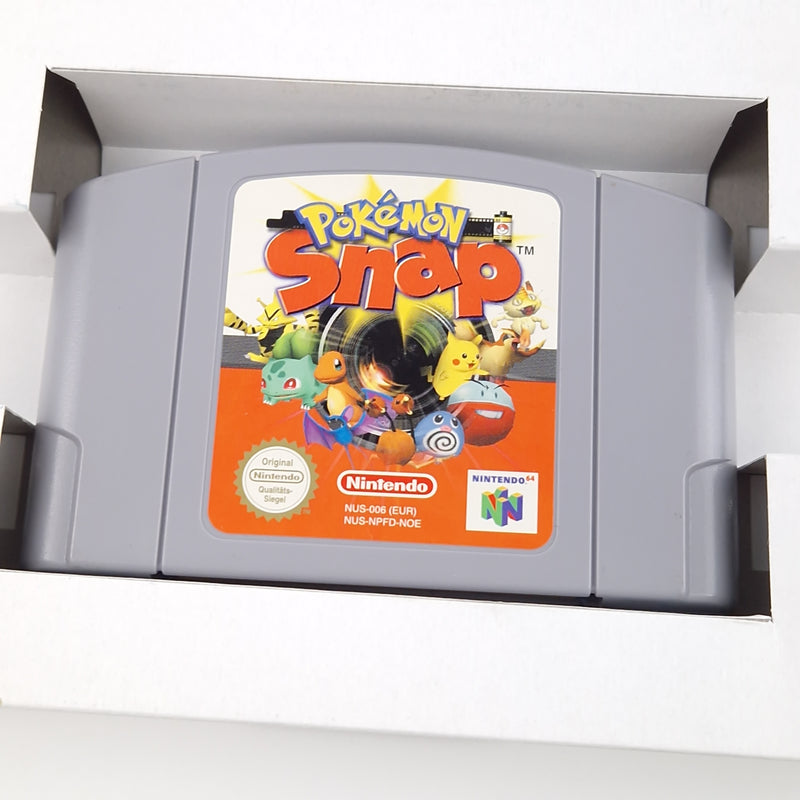 Nintendo 64 Spiel : Pokemon SNAP - N64 Modul Anleitung OVP cib / PAL NNOE