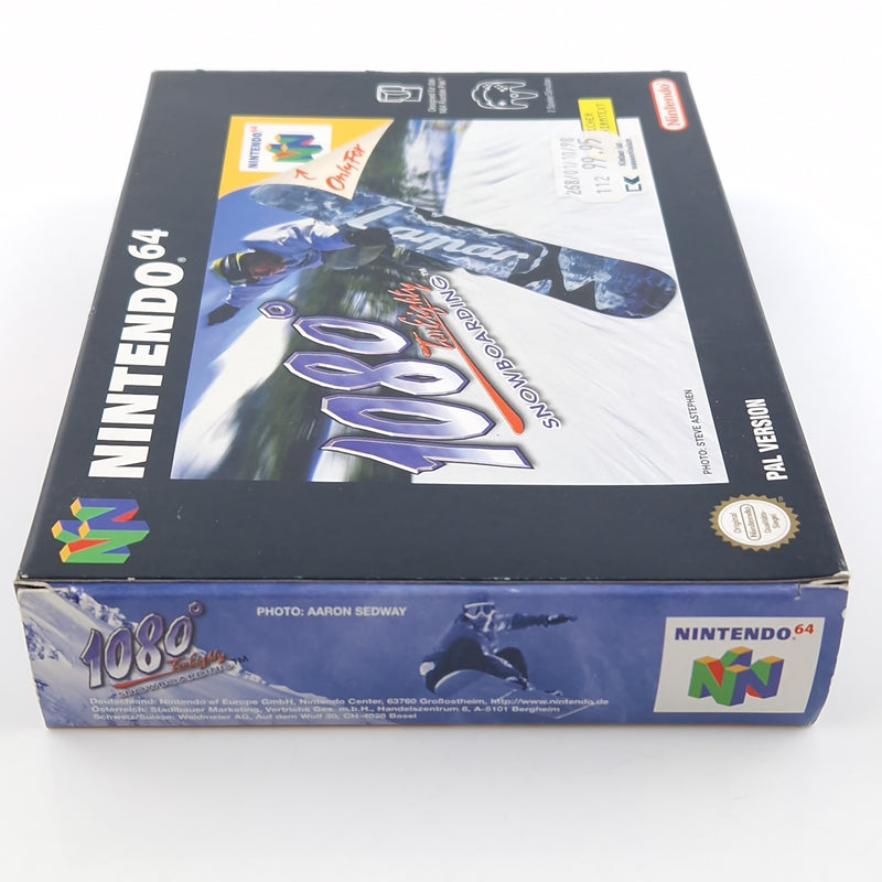 Nintendo 64 Spiel : 1080° Ten Eighty Snowboarding - N64 OVP cib / PAL NNOE