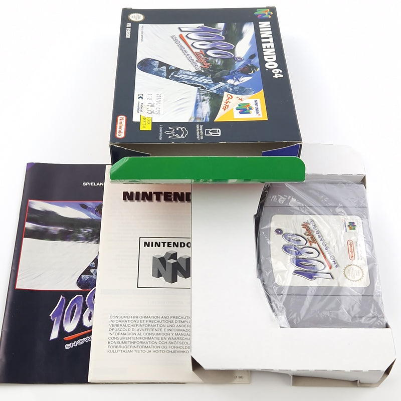 Nintendo 64 Spiel : 1080° Ten Eighty Snowboarding - N64 OVP cib / PAL NNOE