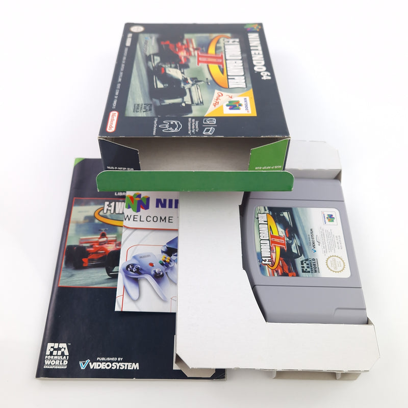 Nintendo 64 Spiel : F-1 World Grand Prix II - N64 Modul Anleitung OVP / PAL EU6