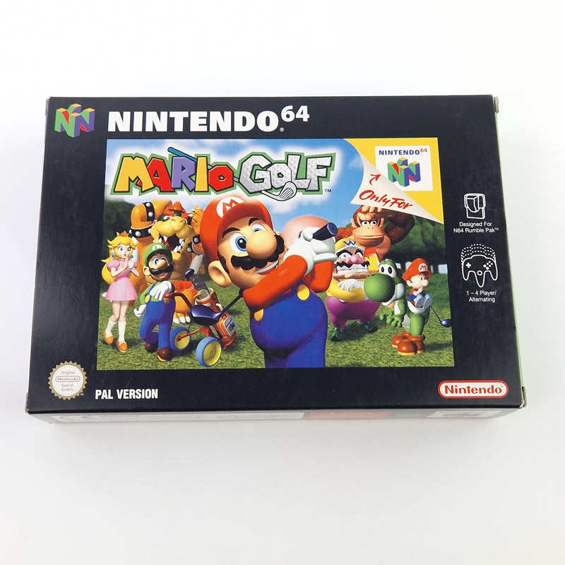 Nintendo 64 Spiel : Mario Golf - N64 Modul Anleitung OVP cib / PAL EU6-1