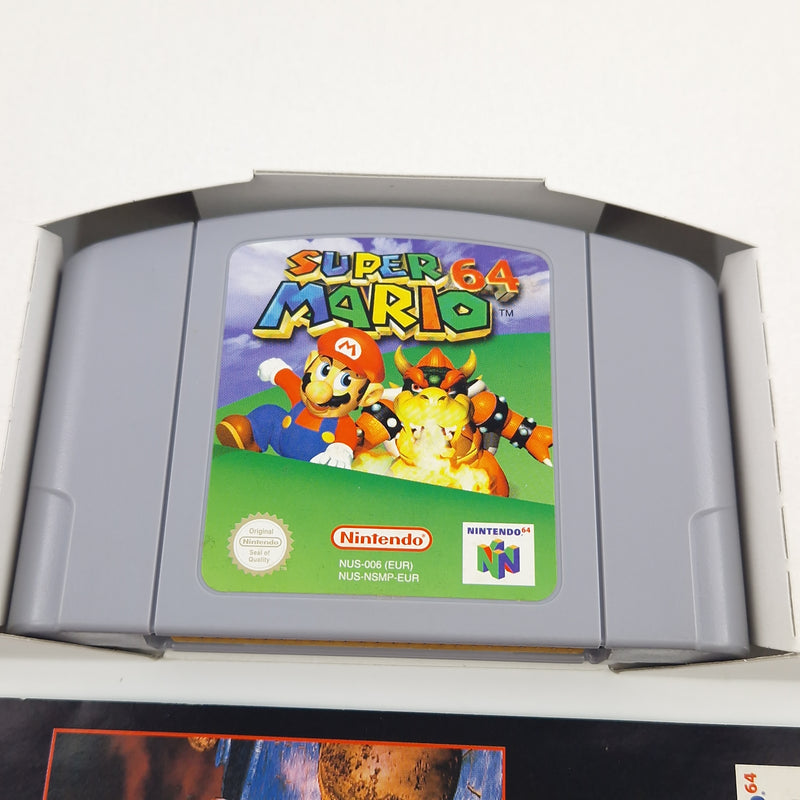 Nintendo 64 Spiel : Super Mario 64 - N64 Modul Anleitung OVP cib / PAL NOE