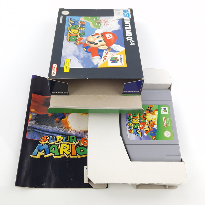 Nintendo 64 Spiel : Super Mario 64 - N64 Modul Anleitung OVP cib / PAL NOE