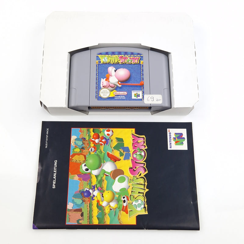 Nintendo 64 Spiel : Yoshis Story - N64 Modul Anleitung OVP cib / PAL NNOE