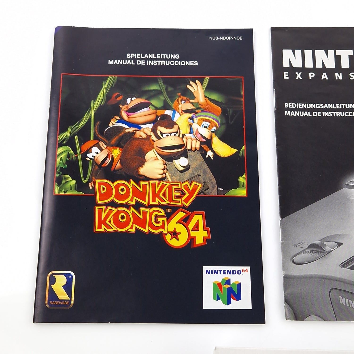 Nintendo 64 Spiel : Donkey Kong 64 - N64 Modul Anleitung OVP / PAL NOE