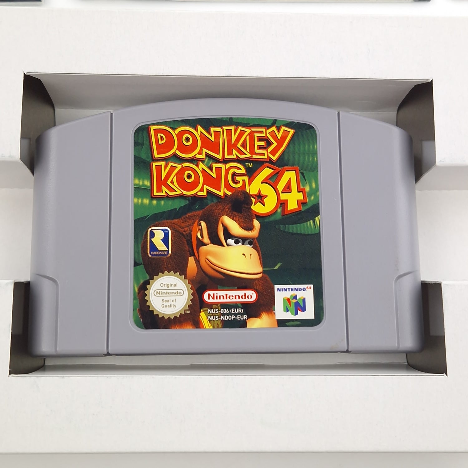 Nintendo 64 Spiel : Donkey Kong 64 - N64 Modul Anleitung OVP / PAL NOE