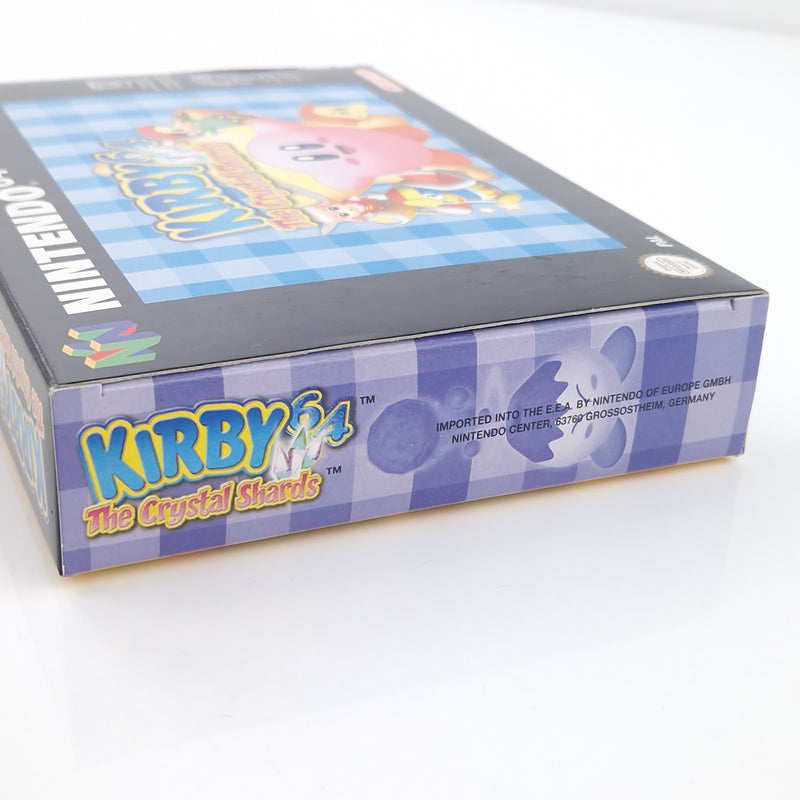 Nintendo 64 Spiel : Kirby The Crystal Shards - N64 Modul Anleitung OVP / PAL