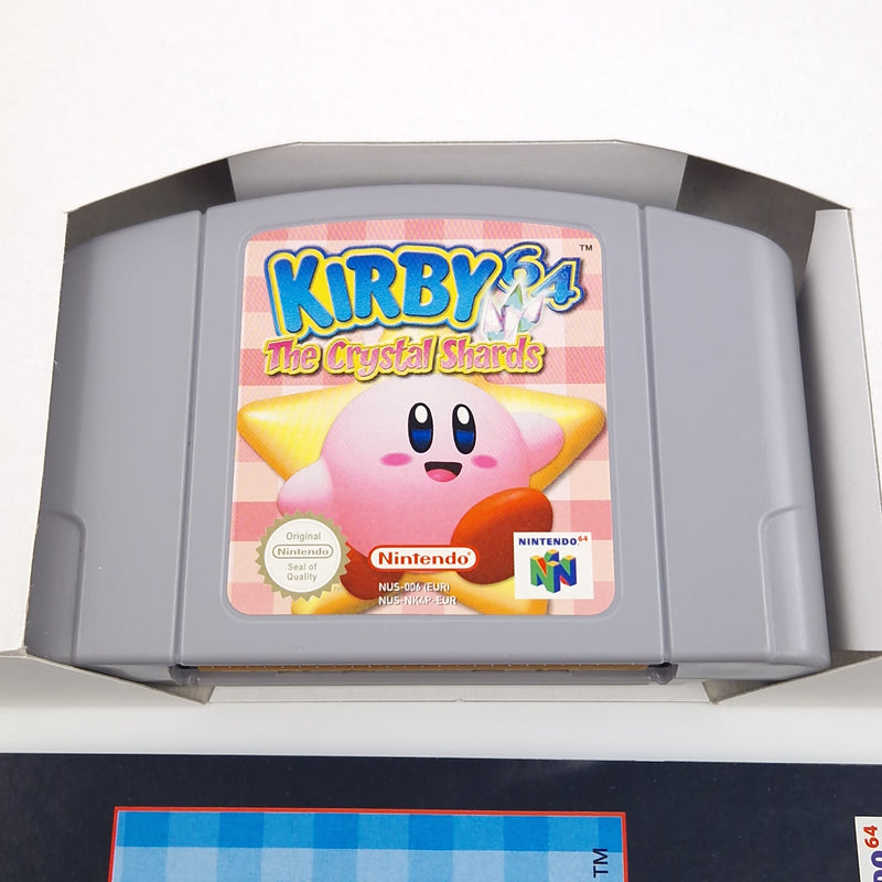 Nintendo 64 Spiel : Kirby The Crystal Shards - N64 Modul Anleitung OVP / PAL