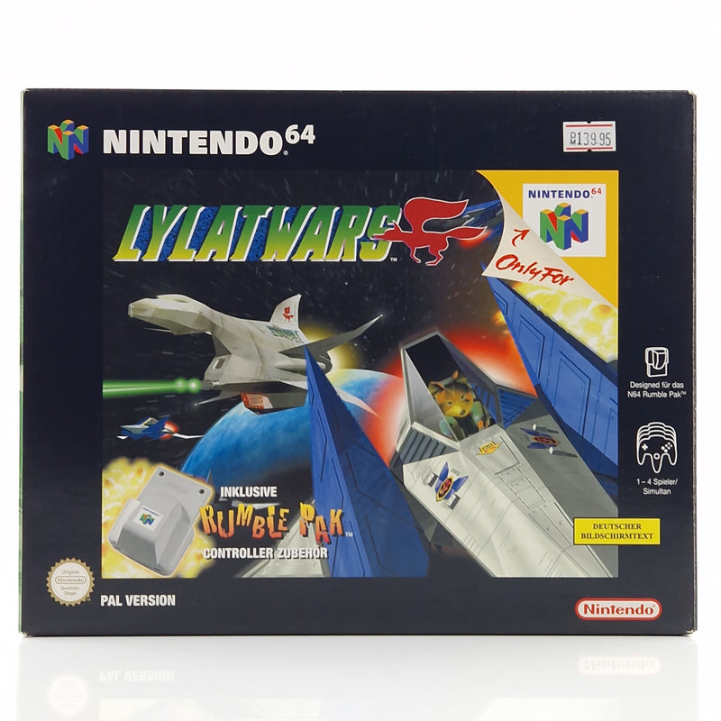 Nintendo 64 Spiel : Lylatwars - N64 Modul Anleitung OVP / PAL NNOE