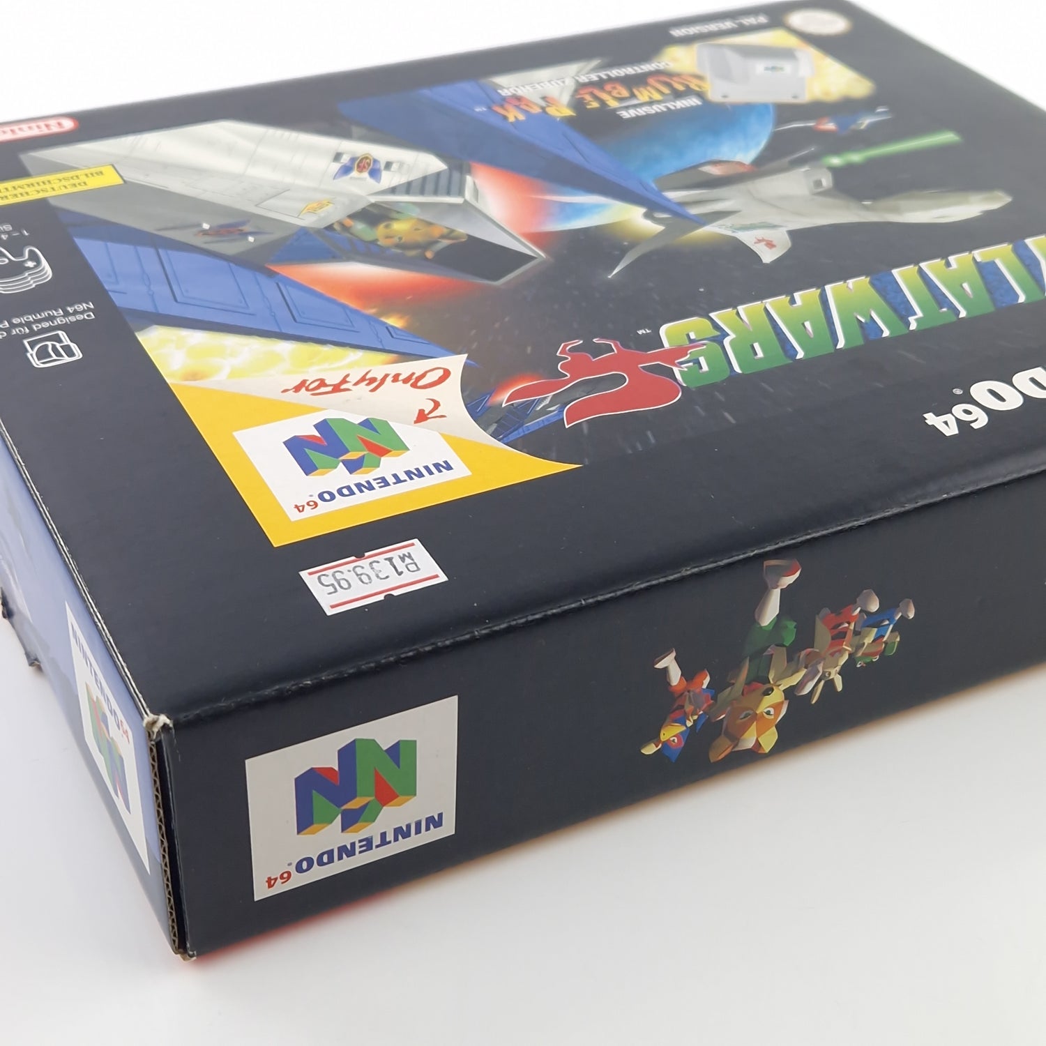 Nintendo 64 Spiel : Lylatwars - N64 Modul Anleitung OVP / PAL NNOE