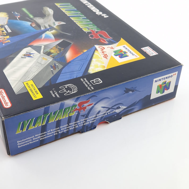 Nintendo 64 Spiel : Lylatwars - N64 Modul Anleitung OVP / PAL NNOE