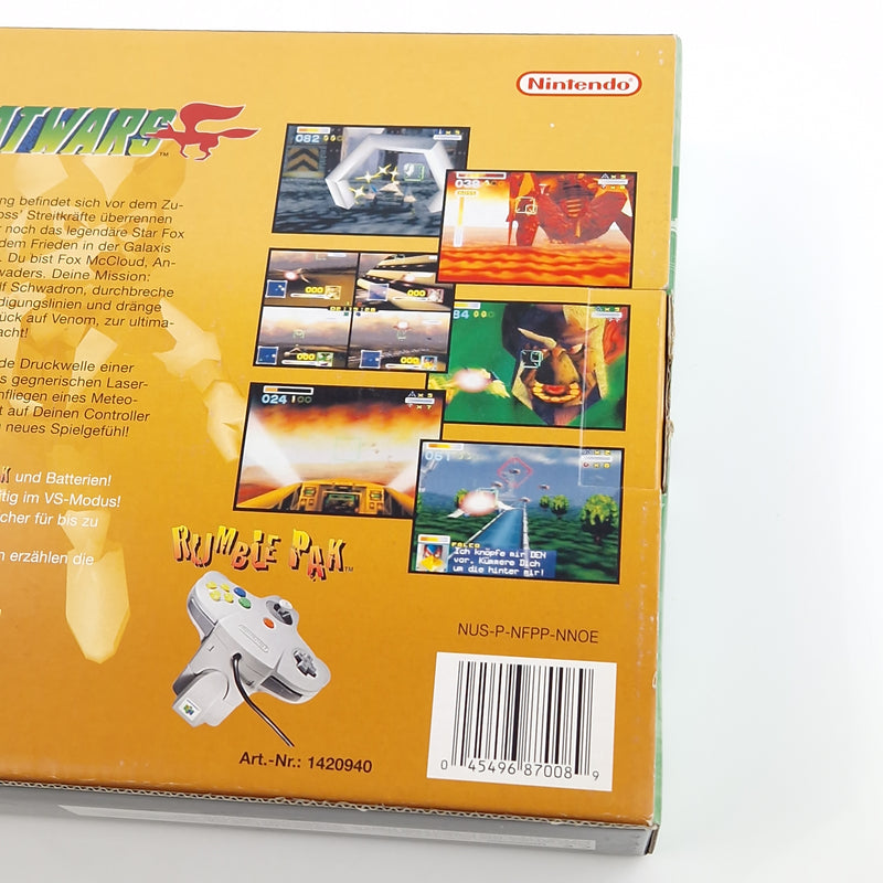 Nintendo 64 Spiel : Lylatwars - N64 Modul Anleitung OVP / PAL NNOE