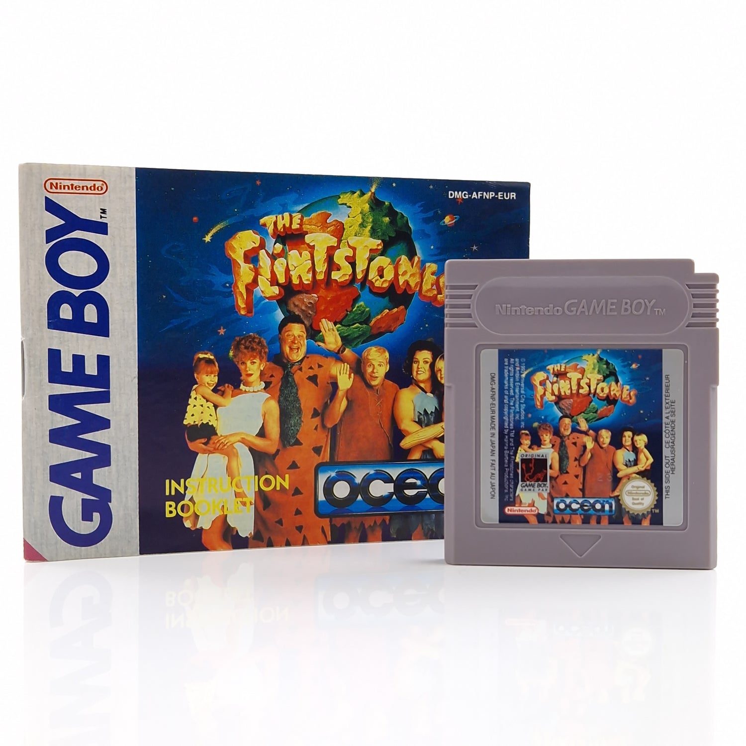 Nintendo Game Boy Classic : The Flintstones - Modul + Anleitung / PAL EUR