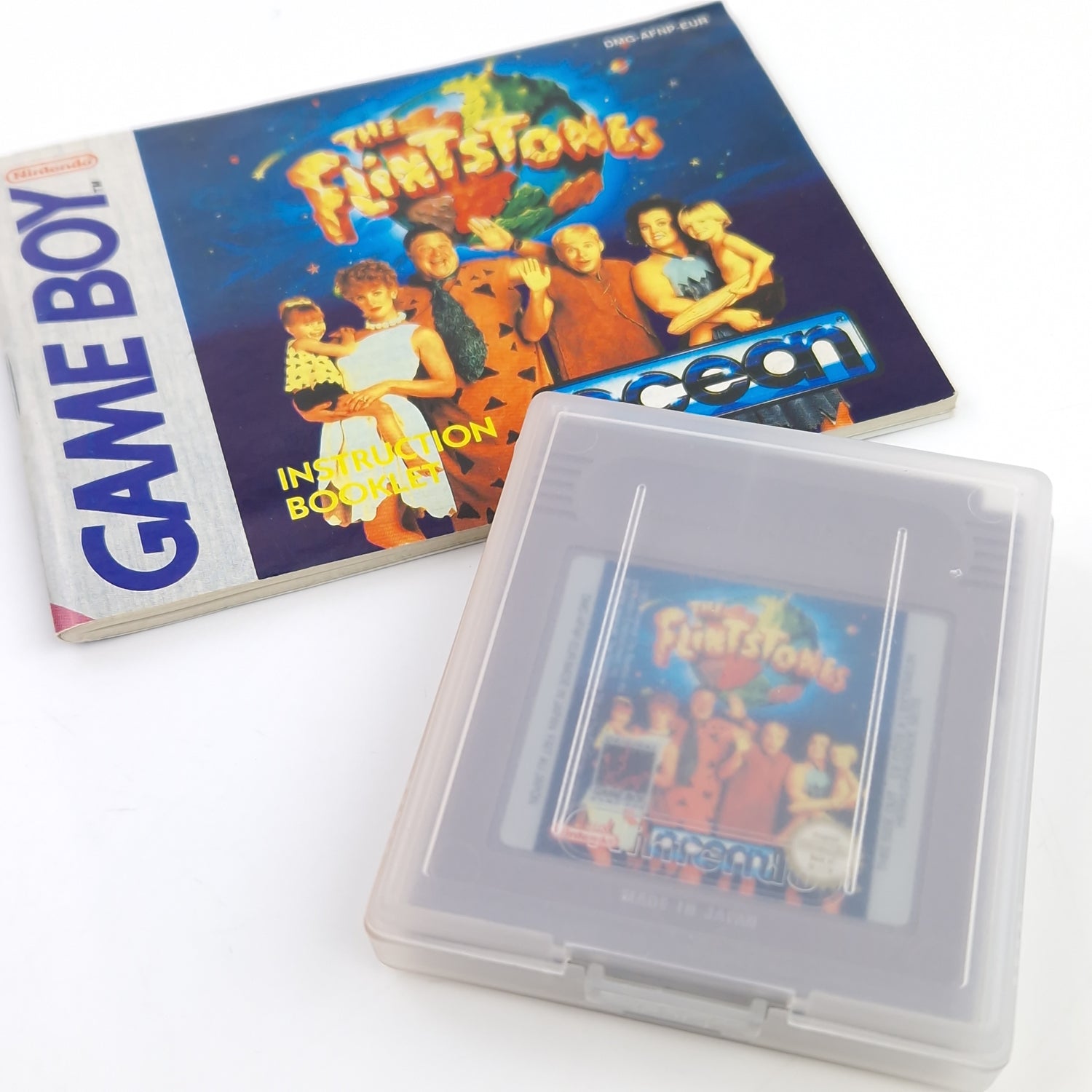 Nintendo Game Boy Classic : The Flintstones - Modul + Anleitung / PAL EUR