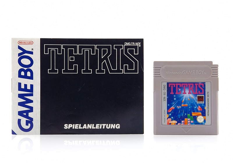 Nintendo Game Boy Classic Spiel : Tetris - Modul + Anleitung / PAL NOE Cartridge