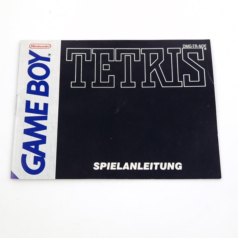 Nintendo Game Boy Classic Spiel : Tetris - Modul + Anleitung / PAL NOE Cartridge