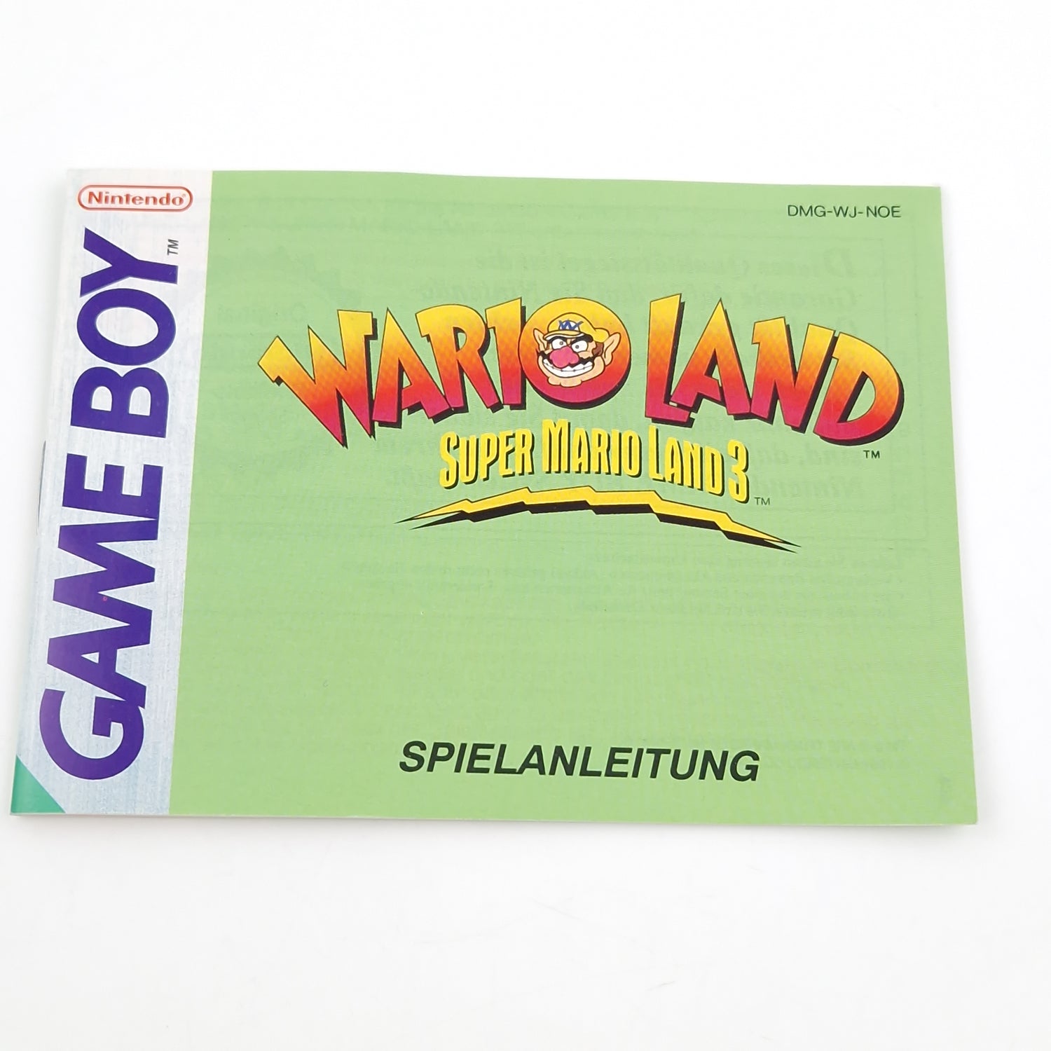 Nintendo Game Boy Classic Spiel : Wario Land Super Mario Land 3 - Modul Anl. NOE