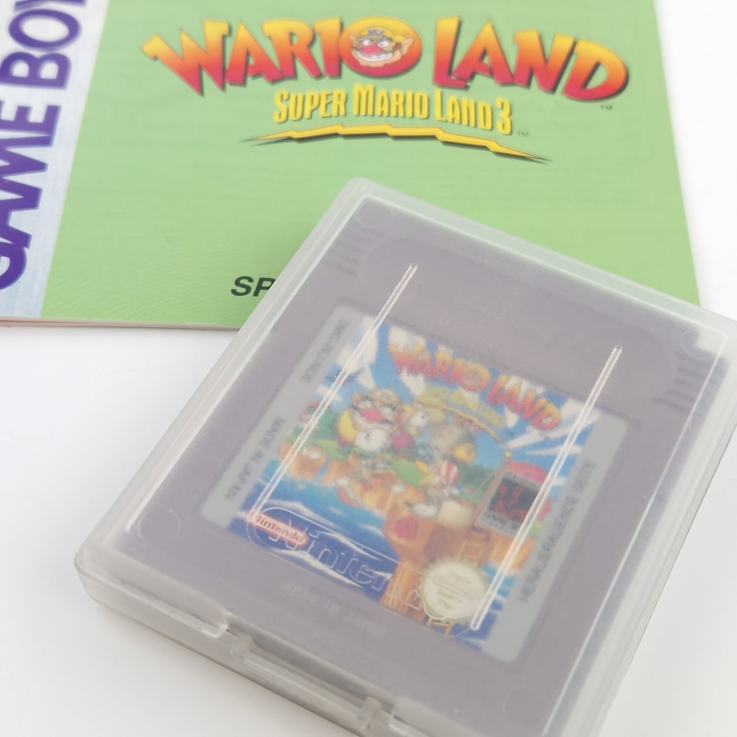 Nintendo Game Boy Classic Spiel : Wario Land Super Mario Land 3 - Modul Anl. NOE