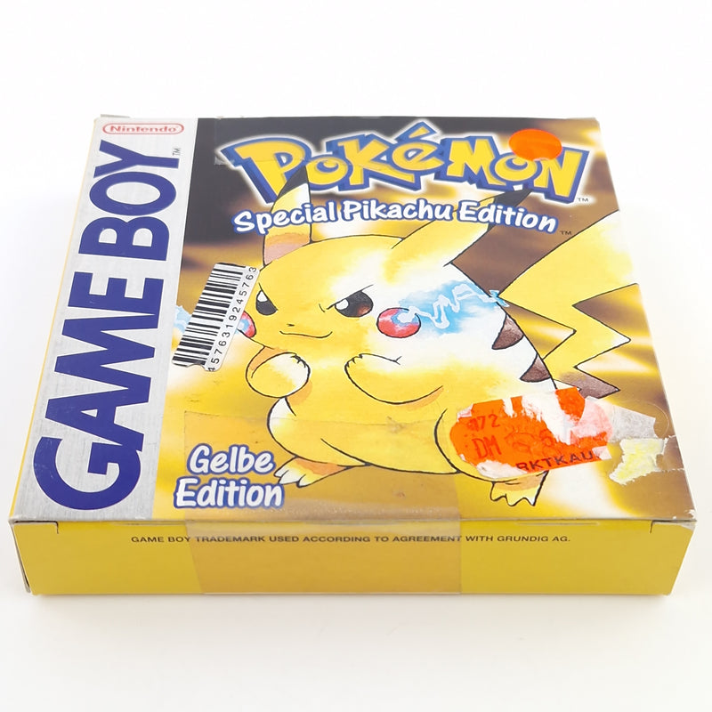 Nintendo Game Boy Classic Spiel : Pokemon Special Pikachu Edition - Gelbe OVP