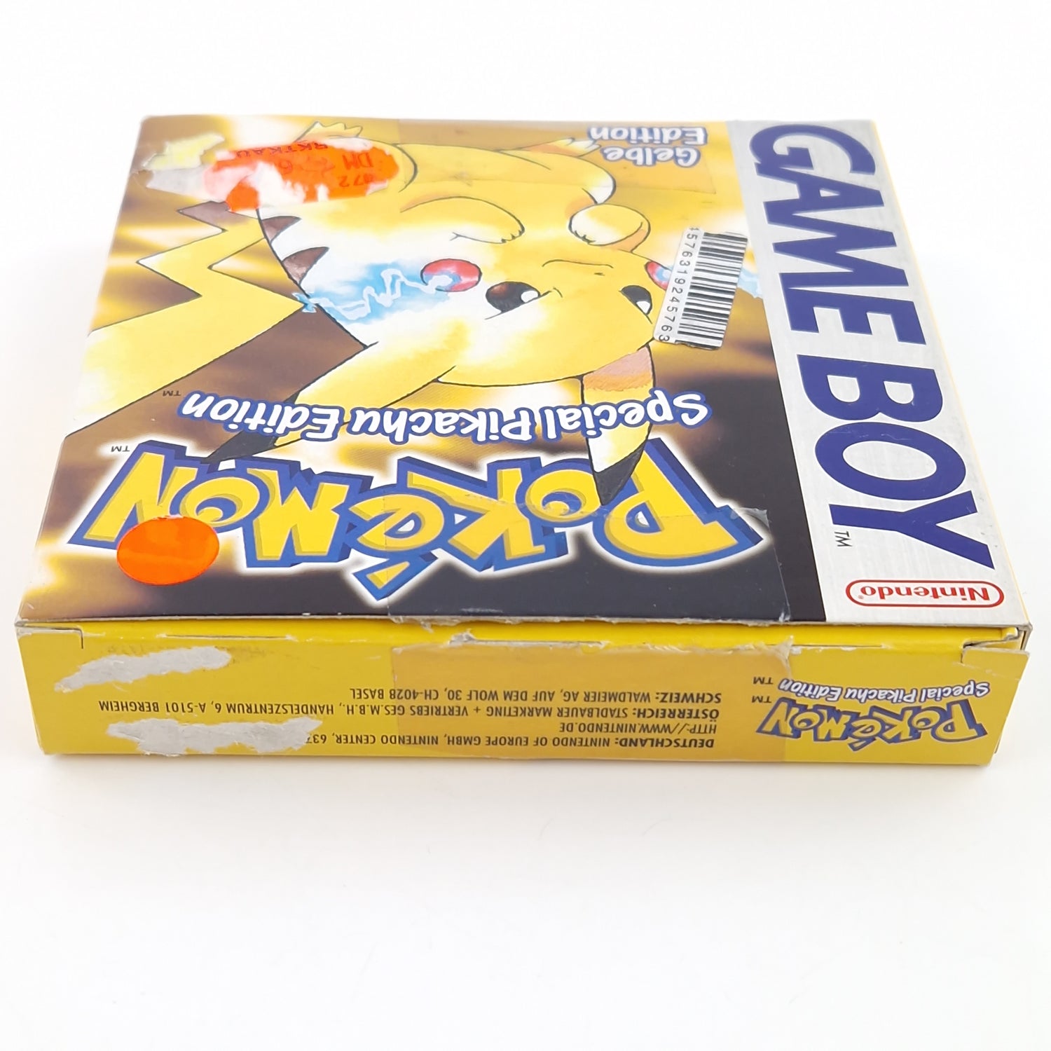 Nintendo Game Boy Classic Spiel : Pokemon Special Pikachu Edition - Gelbe OVP