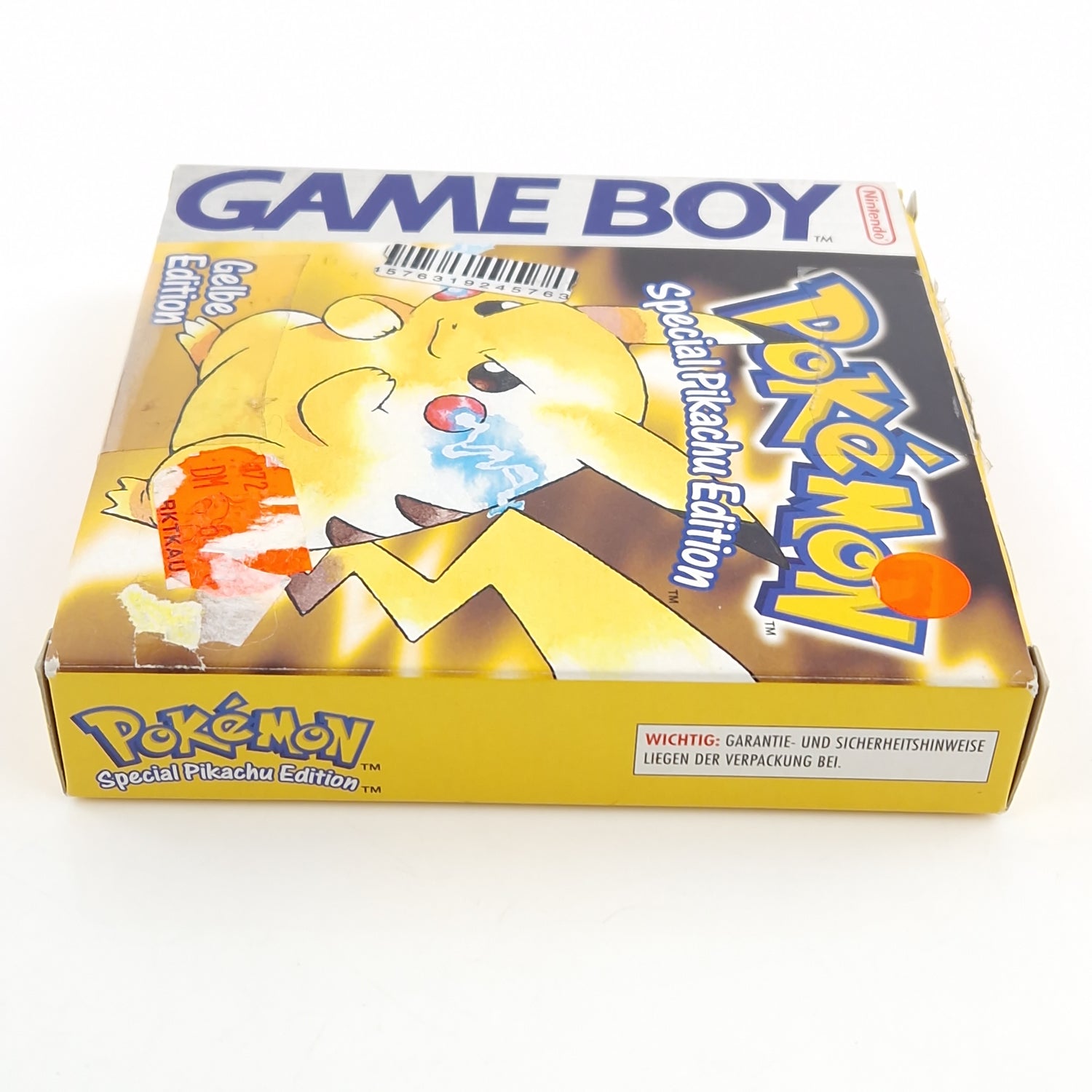 Nintendo Game Boy Classic Spiel : Pokemon Special Pikachu Edition - Gelbe OVP