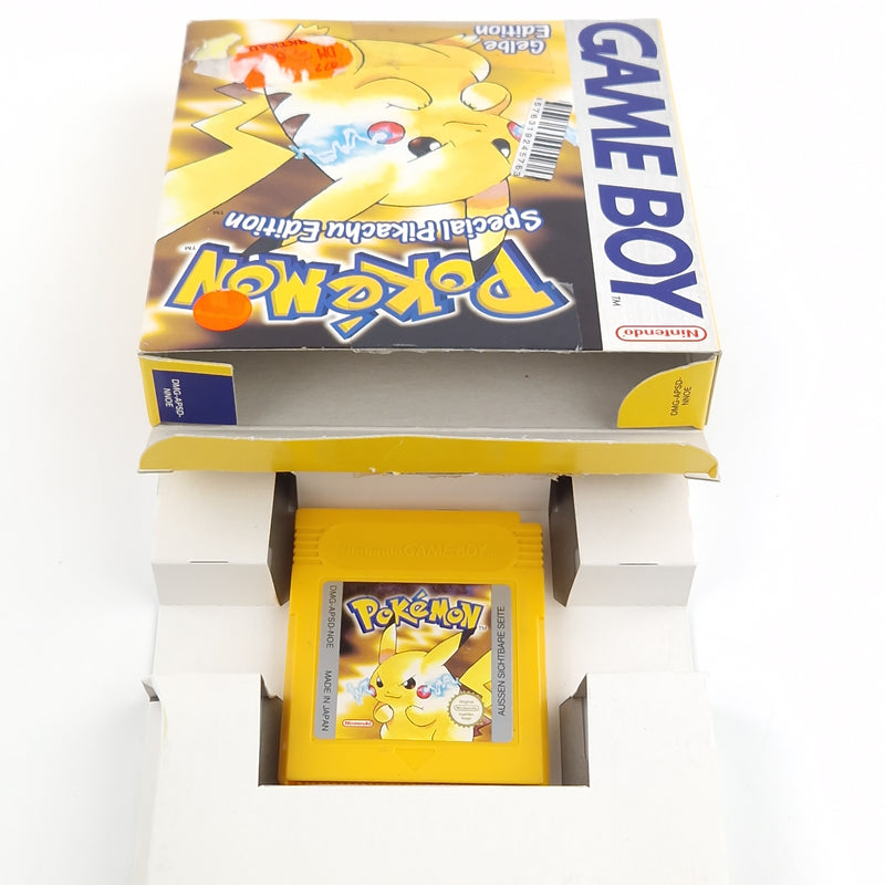 Nintendo Game Boy Classic Spiel : Pokemon Special Pikachu Edition - Gelbe OVP