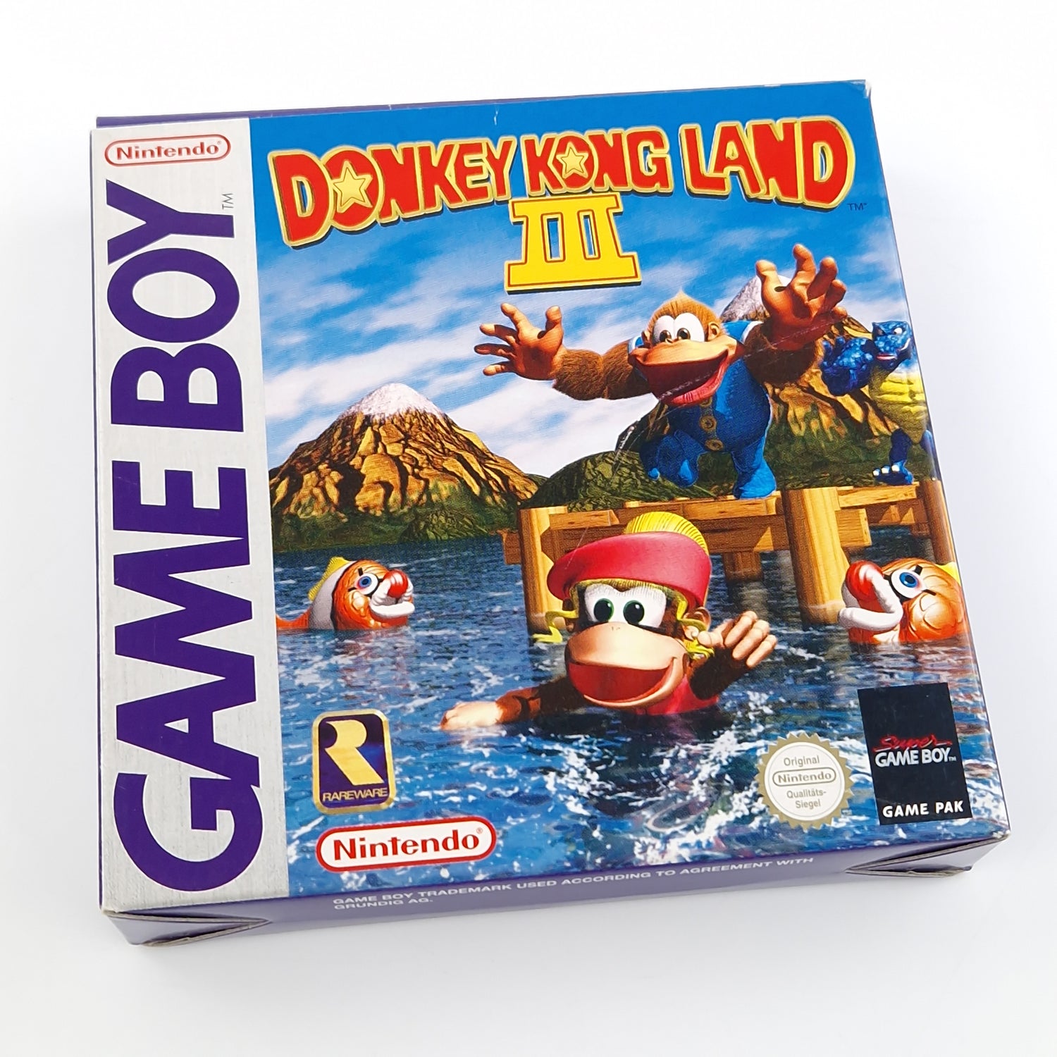 Nintendo Game Boy Classic Spiel : Donkey Kong Land III - Modul Anleitung OVP GB