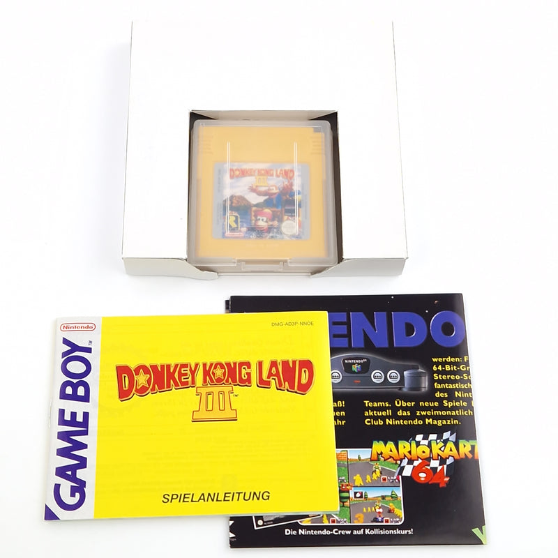 Nintendo Game Boy Classic Spiel : Donkey Kong Land III - Modul Anleitung OVP GB