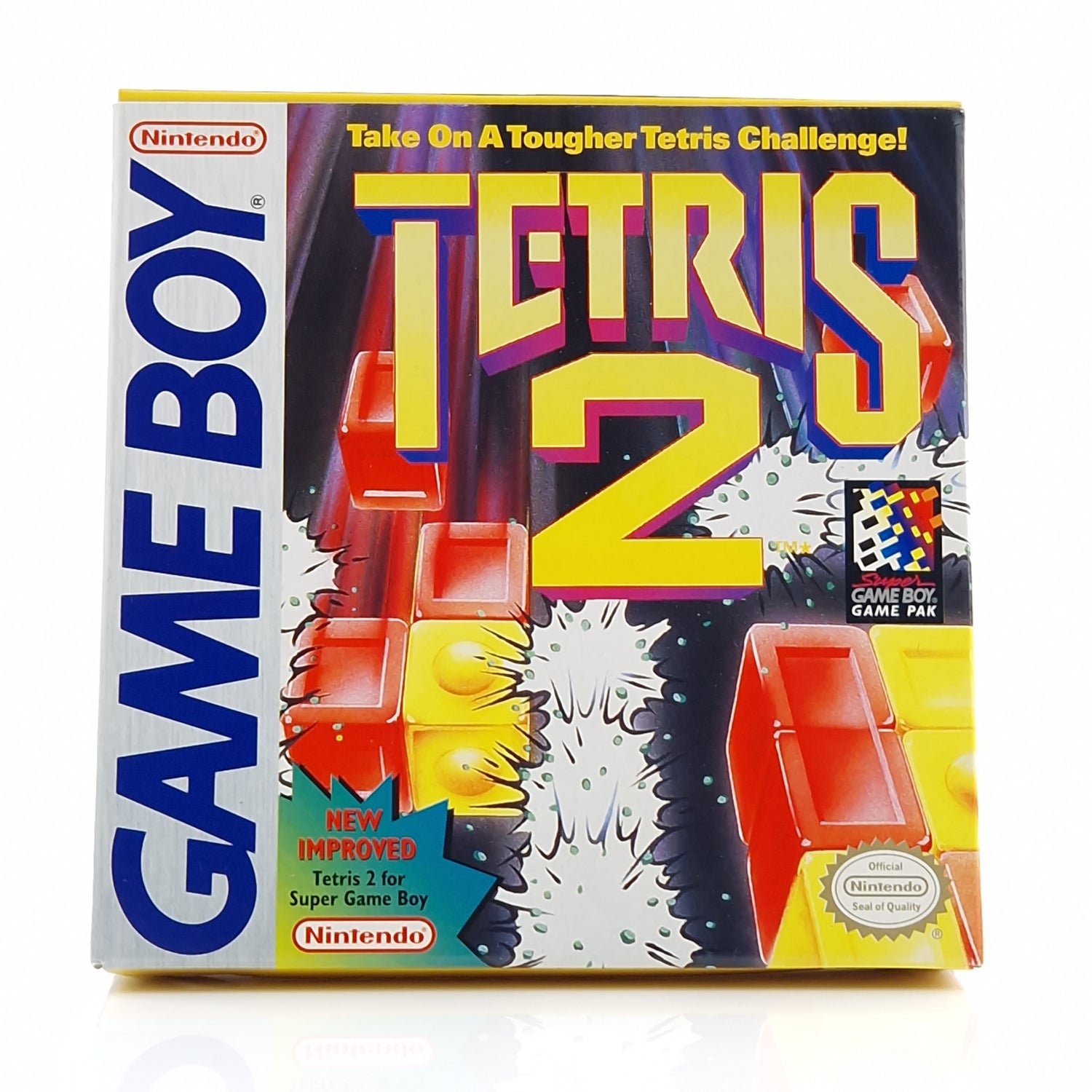 Nintendo Game Boy Classic Spiel : Tetris 2 - Modul Anleitung OVP GB NTSC-U/C USA