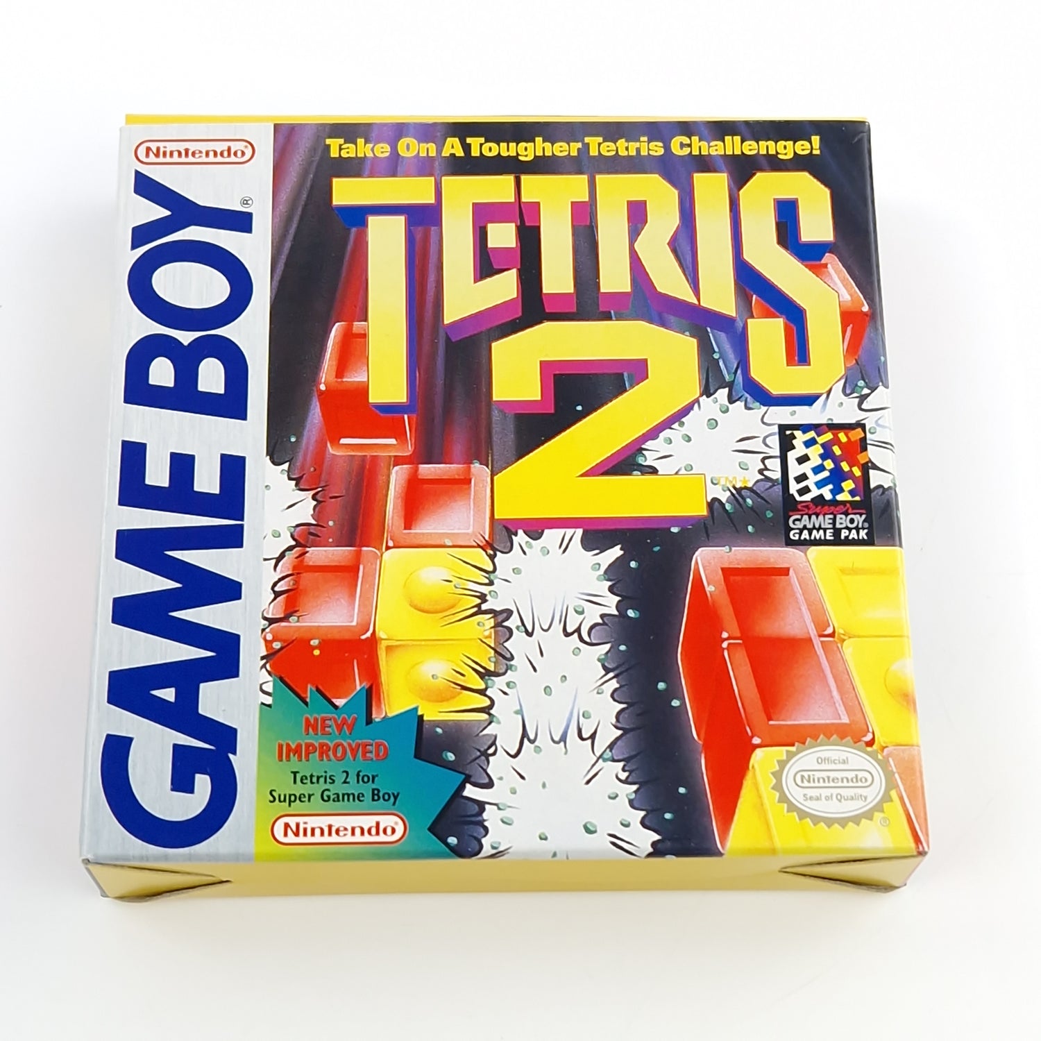 Nintendo Game Boy Classic Spiel : Tetris 2 - Modul Anleitung OVP GB NTSC-U/C USA