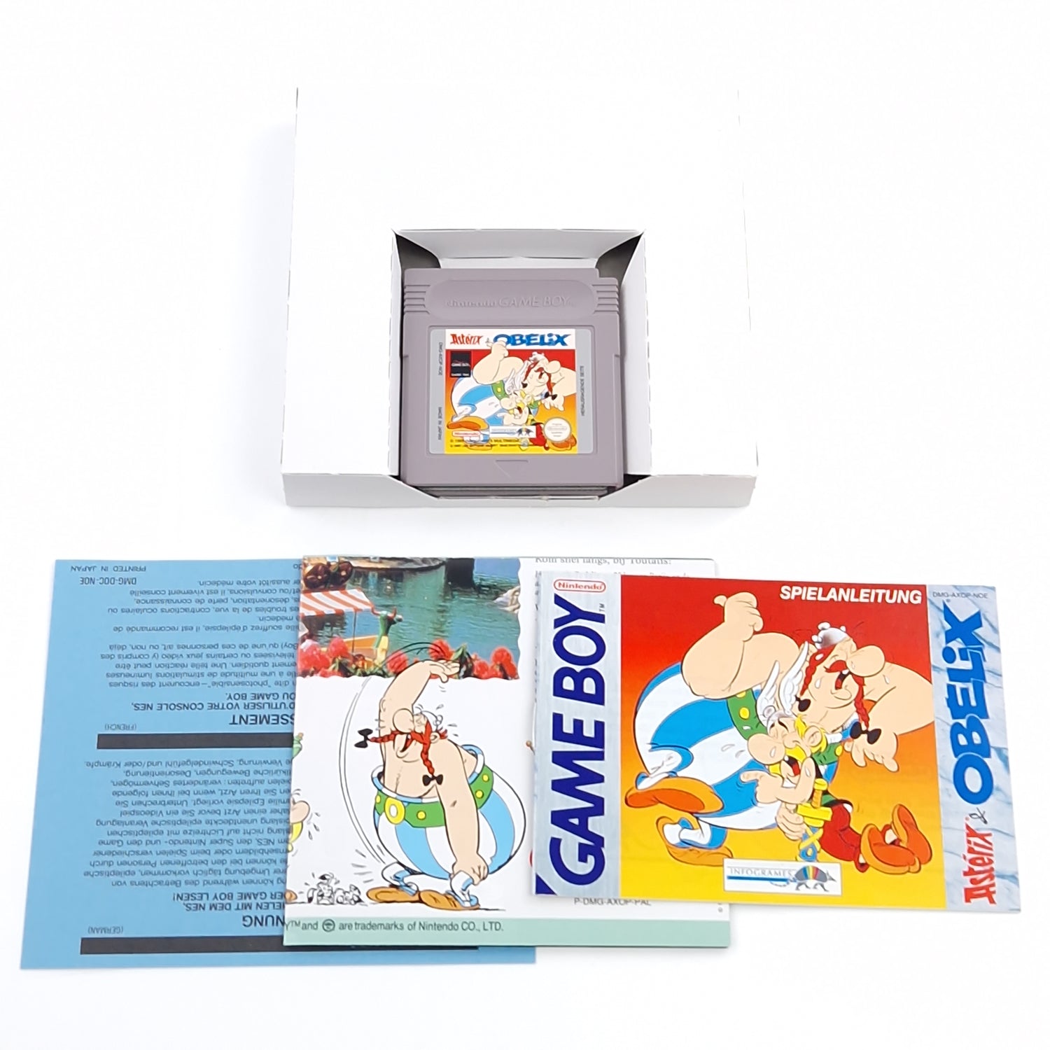 Nintendo Game Boy Classic Spiel : Asterix & Obelix - Modul Anleitung OVP NOE-1