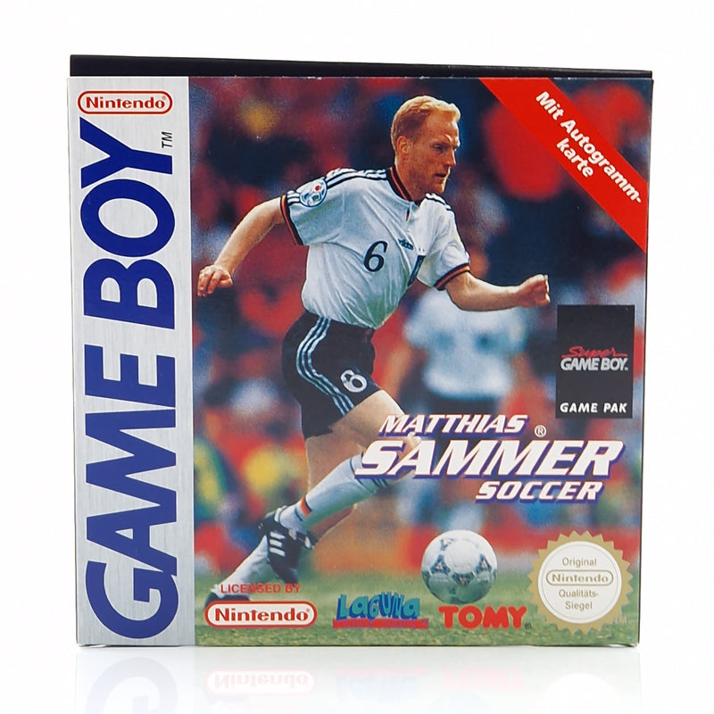 Nintendo Game Boy Classic Spiel : Matthias Sammer Soccer - Fußball GB OVP PAL