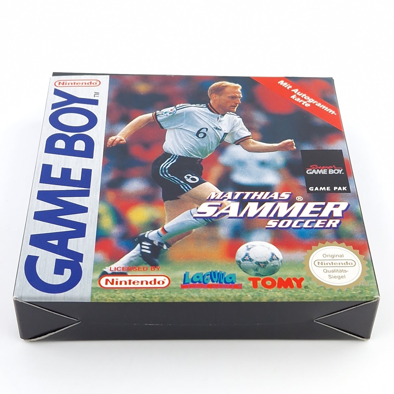 Nintendo Game Boy Classic Spiel : Matthias Sammer Soccer - Fußball GB OVP PAL