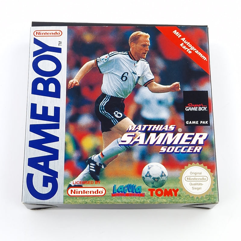 Nintendo Game Boy Classic Spiel : Matthias Sammer Soccer - Fußball GB OVP PAL