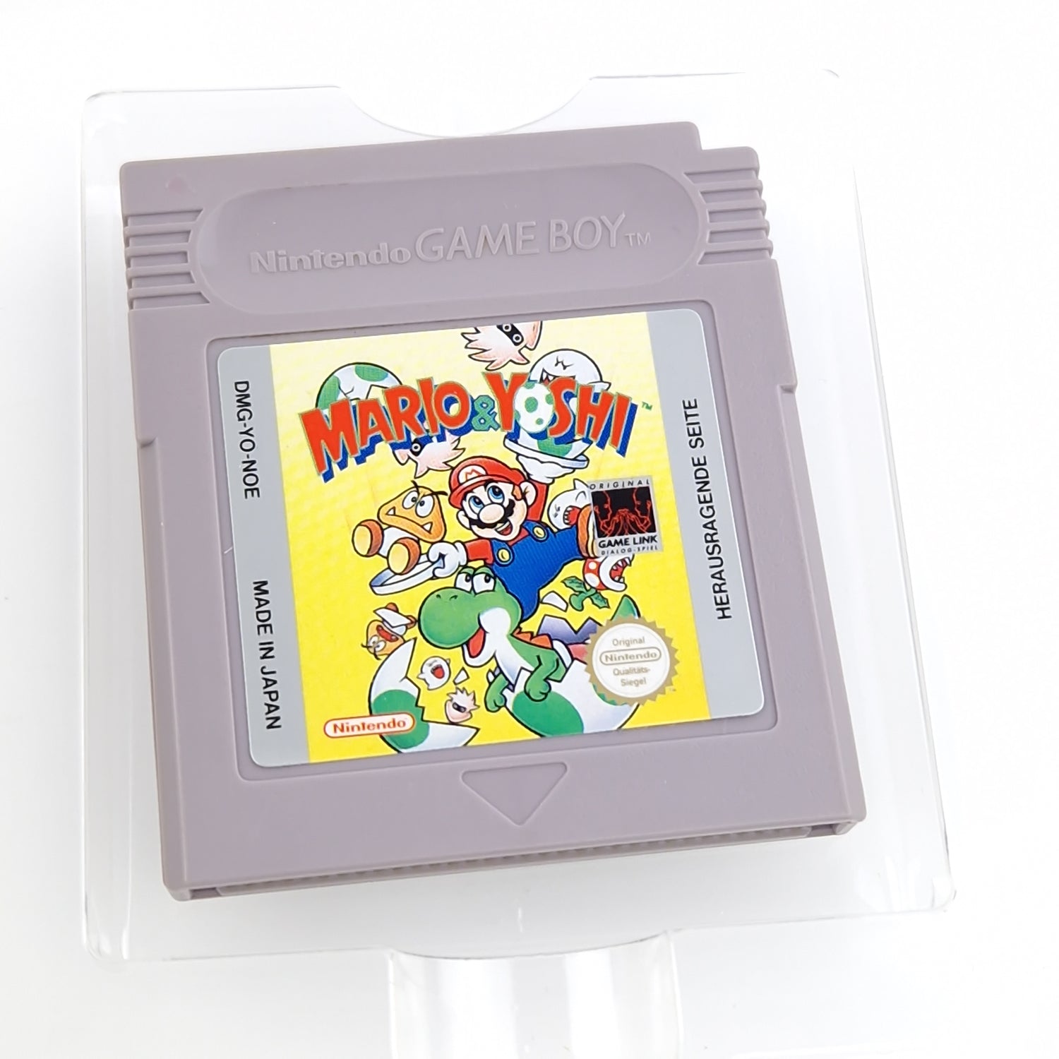 Nintendo Game Boy Classic Spiel : Mario & Yoshi - Modul Anleitung OVP / GB PAL