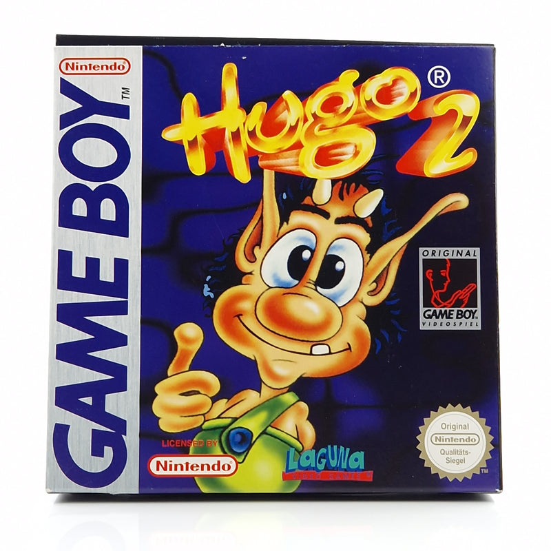 Nintendo Game Boy Classic Spiel : Hugo 2 - Modul Anleitung OVP / GB PAL NOE