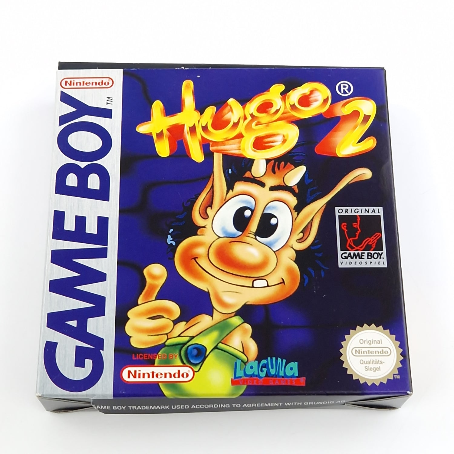 Nintendo Game Boy Classic Spiel : Hugo 2 - Modul Anleitung OVP / GB PAL NOE