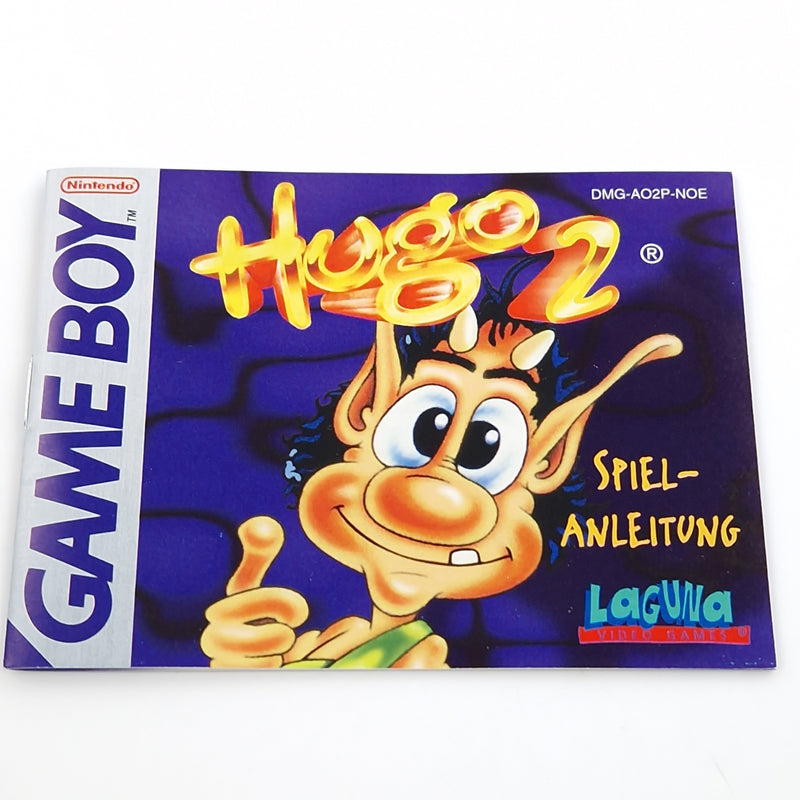 Nintendo Game Boy Classic Spiel : Hugo 2 - Modul Anleitung OVP / GB PAL NOE