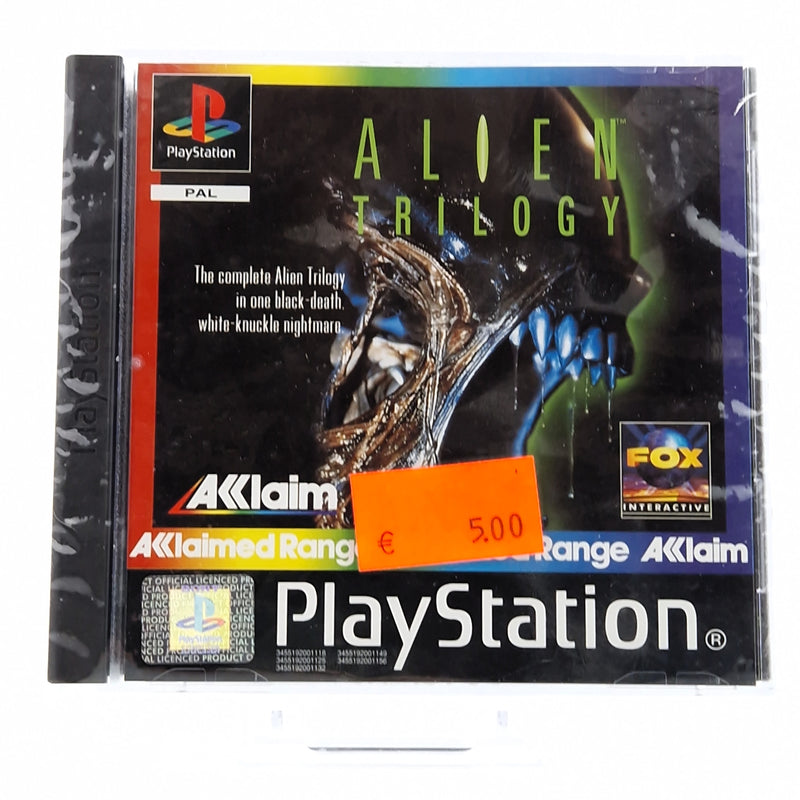 Playstation 1 Spiel : Alien Trilogy - CD Anleitung OVP / Sony PS1 Resealed