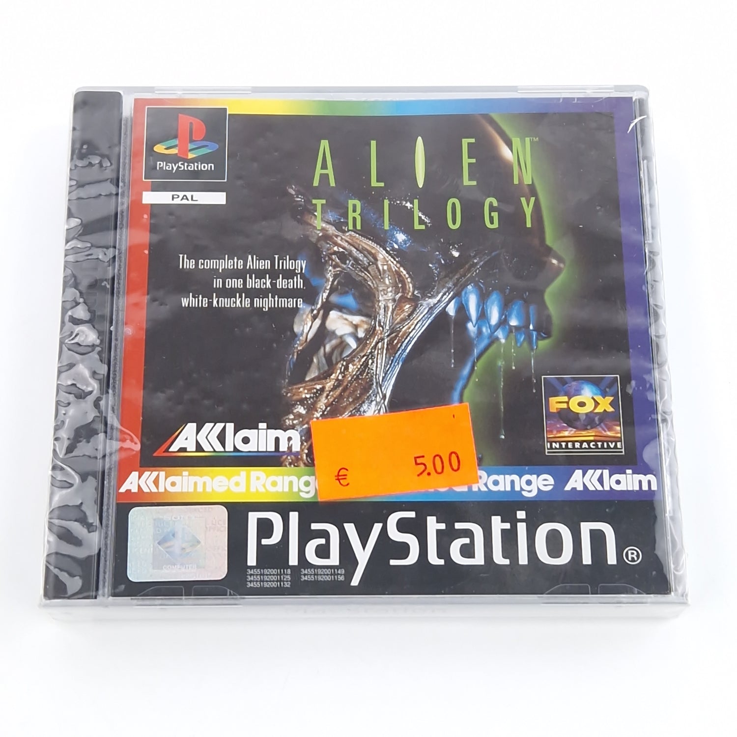 Playstation 1 Spiel : Alien Trilogy - CD Anleitung OVP / Sony PS1 Resealed